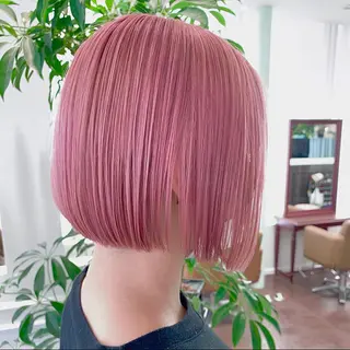 ショート 🍀ケアブリーチ カラー🍀坂井のヘアスタイル