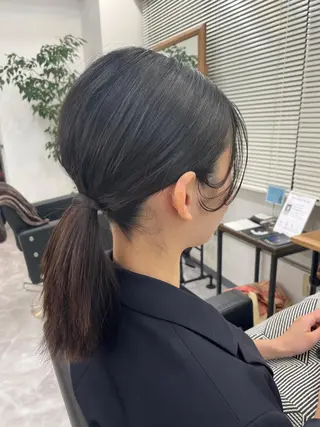 ミディアム OGAWA HIROKIのヘアスタイル