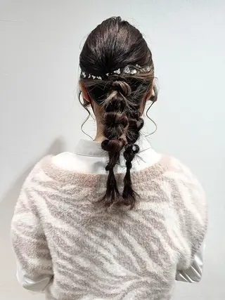 ヘアアレンジ 🩰 柔らかいカラー tomomi🌛のヘアスタイル