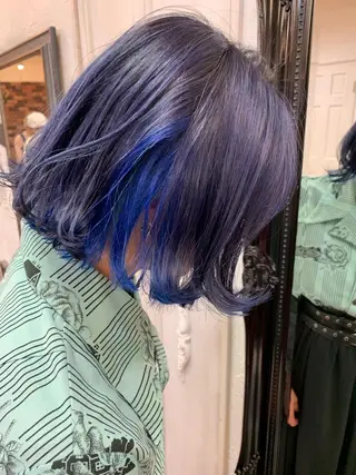 ミディアム カラー ピンクベージュ/新潟 万代/高橋桃葉🍑のヘアスタイル