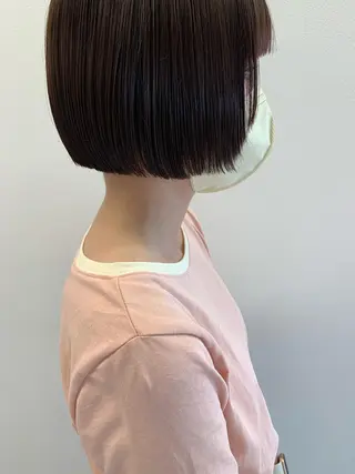 ミディアム カラー 韓国/ヘアアレンジ/ 髪質改善/夏美のヘアスタイル