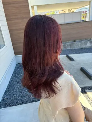 セミロング カラー Matsubara asuka  ☪︎のヘアスタイル