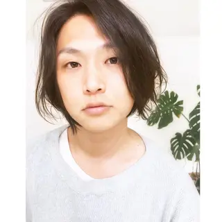 カラー メンズ Natura 八事店のヘアスタイル