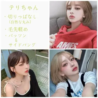 ショート カラー 🌹艶ボブの達人🌹 SYOHEIのヘアスタイル