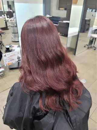 ロング カラー soin de brace × nail salon Coffret 今里店所属・原 大樹のヘアスタイル
