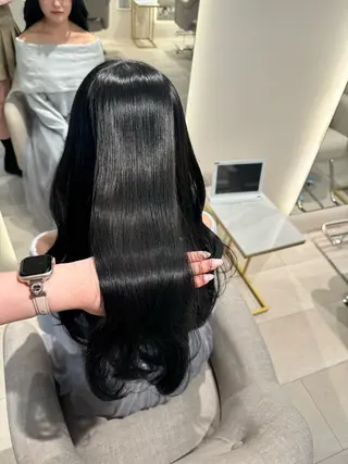 ロング カラー SALOWIN 新宿三丁目 me＋所属・hanane🎀 /ジャニオタ美容師のヘアスタイル