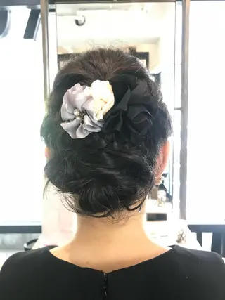 セミロング ブリーチなし透明感 タケザワミキのヘアスタイル