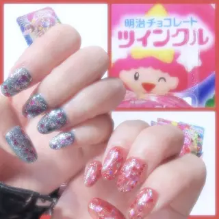 ネイル .꒰ঌtenten ໒꒱·̩͙．のネイルデザイン