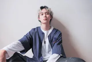 メンズ 毛流れフェザー スタイル🔹竹内凌のヘアスタイル