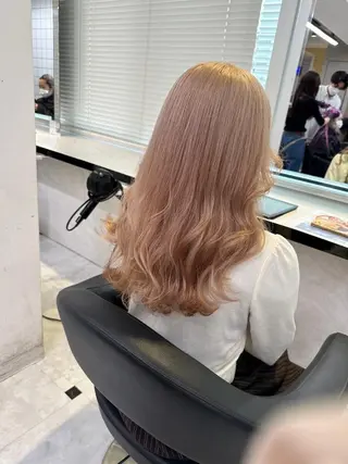 カラー 韓国うる艶ベージュ 🤎まなかのヘアスタイル