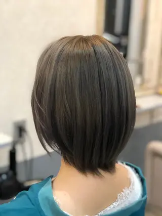 カラー 縮毛矯正・髪質改善 人気No1🩶北島のヘアスタイル