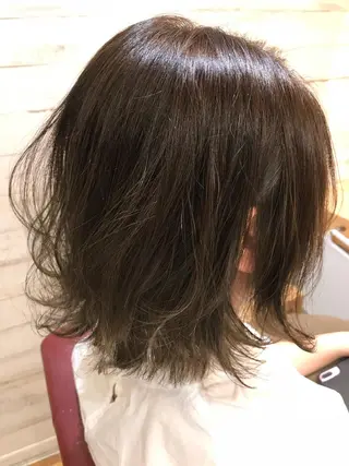 ミディアム 緑地公園美容室 neohairのヘアスタイル