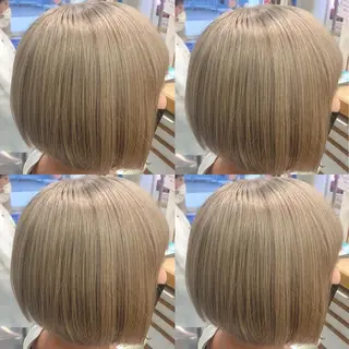 ショート カラー 縮毛/レイヤー 韓国/橋口のヘアスタイル