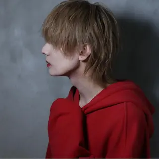 メンズ 李 文のヘアスタイル