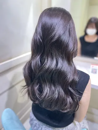 ロング カラー ブリーチなし/専門店 ASOBIのヘアスタイル