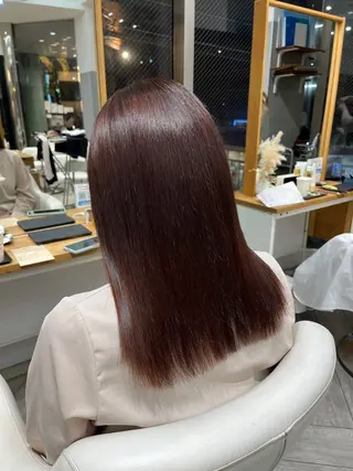 セミロング AVANCE 広島本通り店所属・森 千聡のヘアスタイル