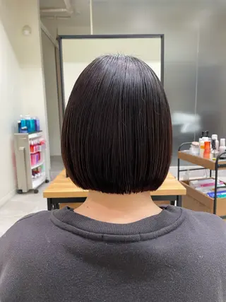 ショート ボブ/インナーカラー /眉毛/Miyuのヘアスタイル