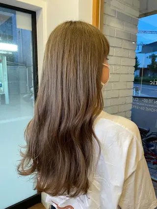 ロング カラー ヘアアレンジ 🎗秋山勇 /三宮指名No.1のヘアスタイル