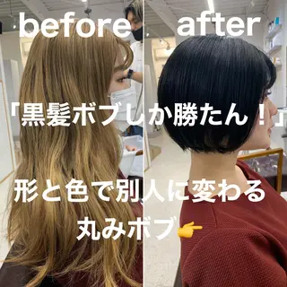 ショート ショート、ボブ特化 長島智彦のヘアスタイル