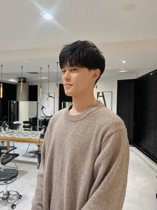 メンズ hyuga/パーマ /ニュアンスパーマのヘアスタイル