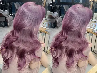 ロング カラー ピンク職人 秋カラーRIKU🎈のヘアスタイル