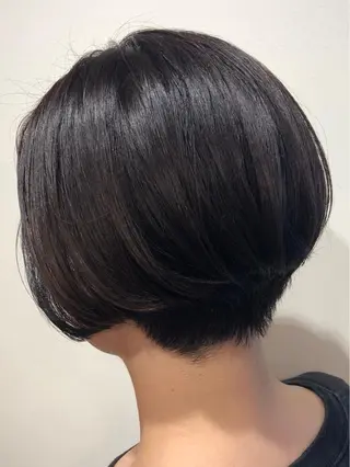 ショート カラー パーマ 💗艶カラー💗 CECILのヘアスタイル