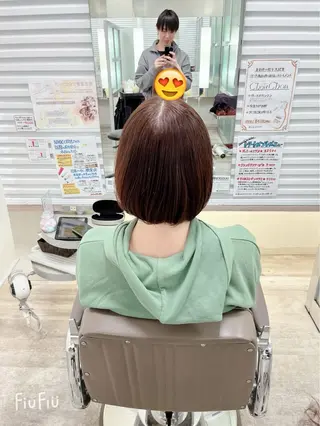 ショート 新宿/小顔レイヤー/ 顔まわり/西慶太朗のヘアスタイル