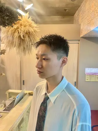 ショート メンズ 荒牧 絵美のヘアスタイル