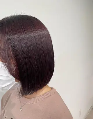 ショート カラー 艶髪カラー特化 mao🍒のヘアスタイル