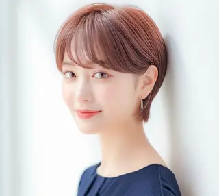 ショート カラー 似合わせカット得意 仁井亮のヘアスタイル