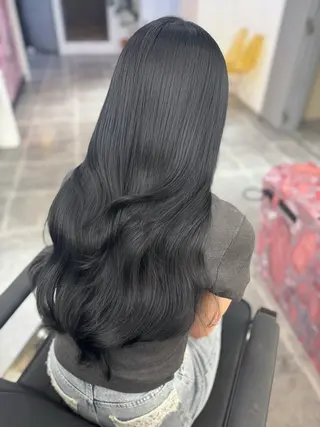 ロング カラー 韓国ヘア特化 TAKESHIのヘアスタイル