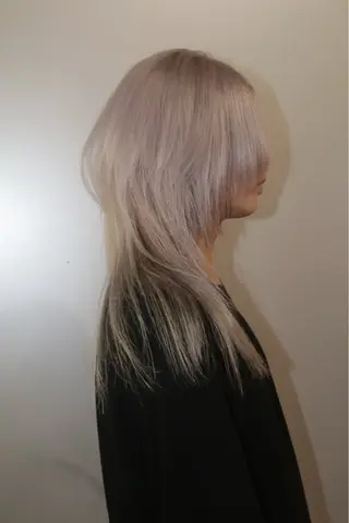 ロング カラー メンズ ハッシュカットとハイ トーン/HIROKIのヘアスタイル