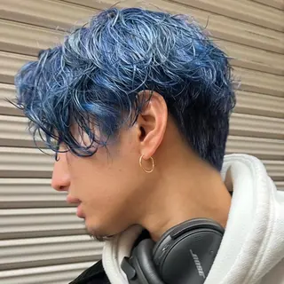 カラー メンズ Lond   ange池袋所属・メンズ特化美容師✂️ 和野瑛怜菜のヘアスタイル