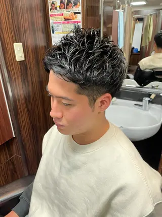 ミディアム bro Tokyo有楽町店所属・⚜️三代 洸⚜️のヘアスタイル