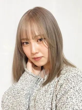 ミディアム 園田 渉 ◤SHIKIO◢のヘアスタイル