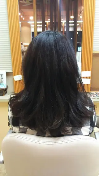 セミロング カラー 脇田 雄大のヘアスタイル