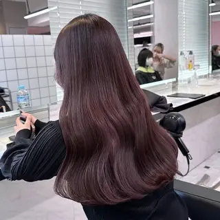 カラー ガーリー/暖色カラー 🎀MEARI🩰のヘアスタイル