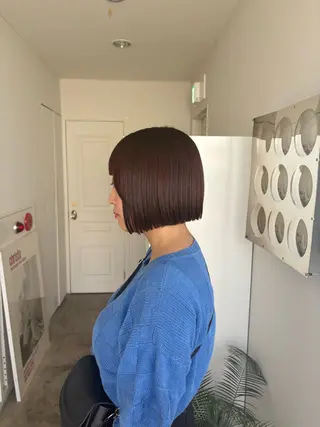 カラー Jr.スタイリスト ヨシノヒメカ　梅田のヘアスタイル