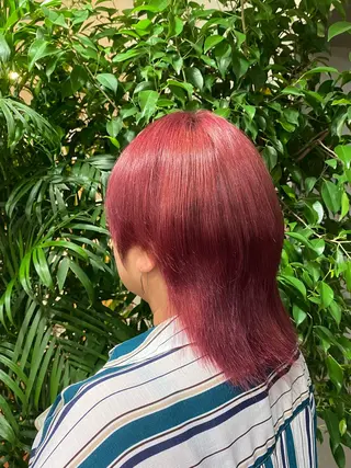 カラー みやもと みくのヘアスタイル