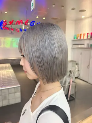 ミディアム MiRI💜地毛級 エクステ✖似合わせ技のヘアスタイル