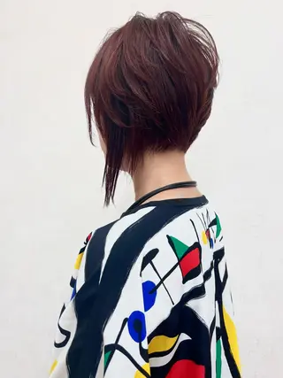 ショート ブリーチ/髪質改善 shiinaのヘアスタイル