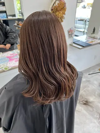 セミロング 🎗️透明感カラー/ メンズ /希美🎗️のヘアスタイル