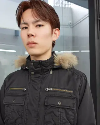 ショート カラー メンズ キタダ ヒロキのヘアスタイル