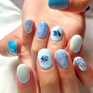 ネイル 韓国ネイル💠 Tomoのネイルデザイン