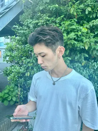 メンズ 鎌倉/メンズ/外国人 風パーマ/ﾐﾕｳのヘアスタイル