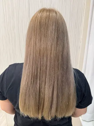 ロング 松尾 怜奈のヘアスタイル