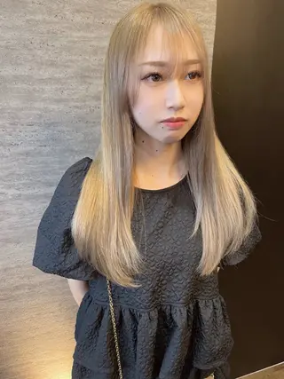 ロング JIEN MIUのヘアスタイル