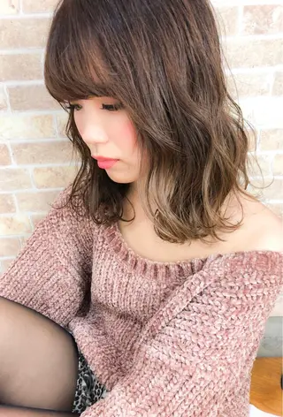 ミディアム 【髪質改善】 川津翔太のヘアスタイル