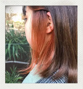 ミディアム カラー きむら かずきのヘアスタイル