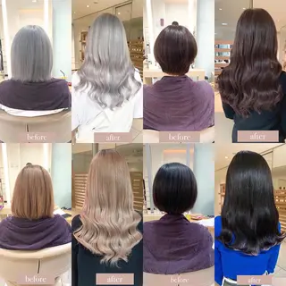 ロング カラー エクステ　ユノキ リョウタのヘアスタイル